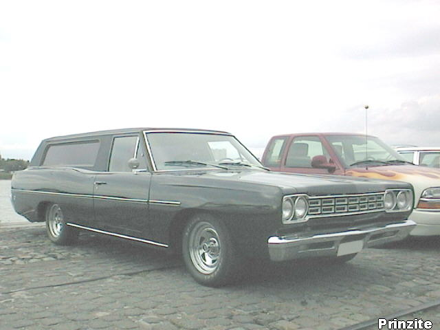1968 Plymouth Satellite hearse