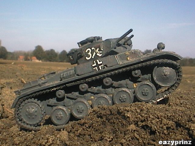 PzKpfw II (Matchbox 1/76)