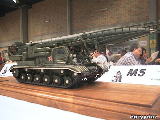 Scud B rocket and carrier