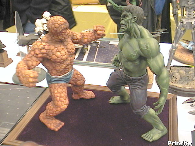 Das ding gegen den unglaublichen Hulk