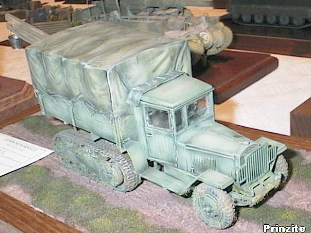 ZiS-42 half-track cargo truck