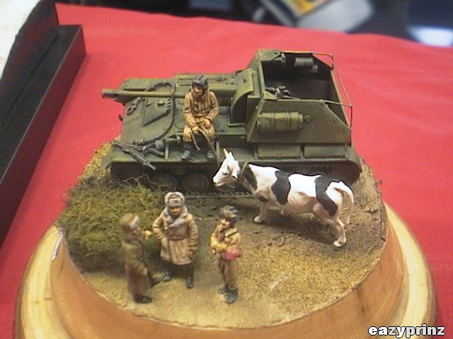 Su-76M - Front de Zabaikalskiy 1945