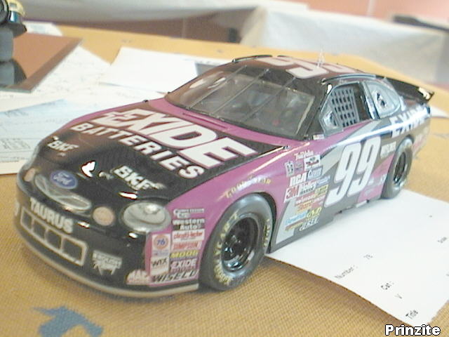 Nascar #99 Exide Batteries Ford Taurus