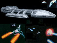 Battlestar Galactica collage made by me