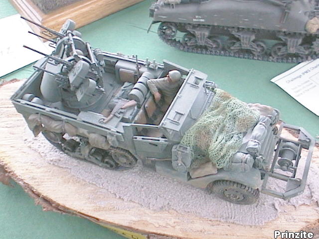 M16 Half track with quad 50