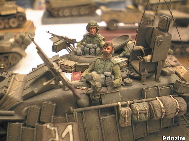 IDF M-60 A1 Patton Blazer Tank with KMT-4 Mine Roller
